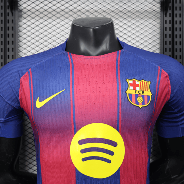 Barca 25/26 home shirt long sleeve players version