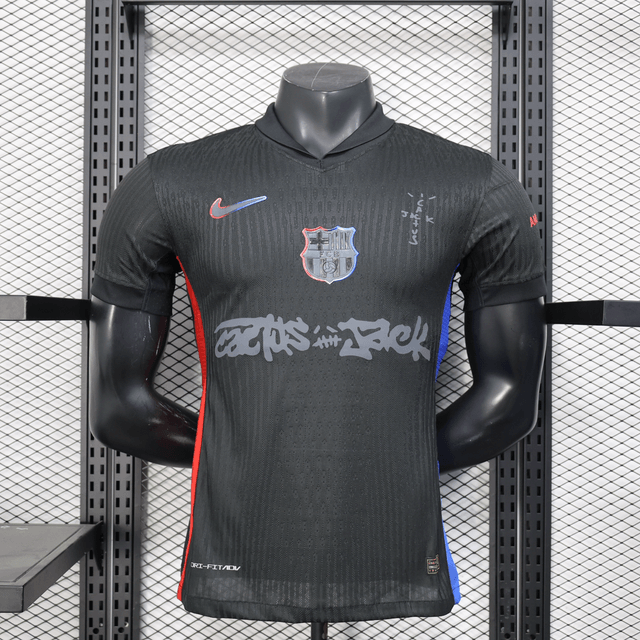 Barca 24/25 players version away shirt travis scott edition