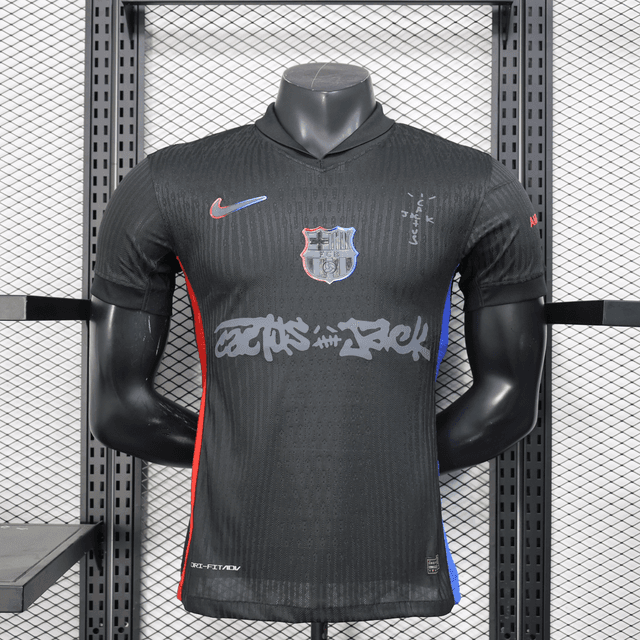 Barca 24/25 players version away shirt travis scott edition
